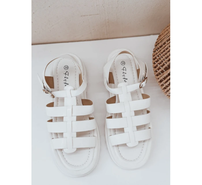 SERALINA dámske sandále biele FashionStreet ZY0963 SERALINA dámske sandále biele FashionStreet ZY0963