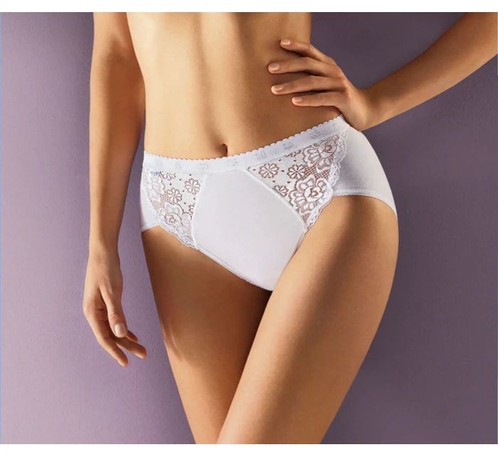 Dámské kalhotky Chic Midi bílé - Sloggi