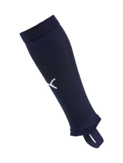 Puma Team Liga Stirrup futbalové rukávy námornícka modrá 703439 06