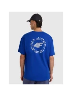 Pánske tričko oversize s potlačou 4F 4FWAW25TTSHM2403-36S Pánske tričko oversize s potlačou 4F 4FWAW25TTSHM2403-36S