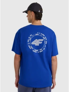 Pánské tričko oversize s potiskem model 21877565 - 4F