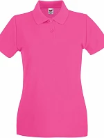 Fruit of the Loom Lady-Fit Premium Polo Dámske piqué polo 16.3030 fuchsiová