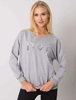 Mikina RV BL 0192.55P sivá