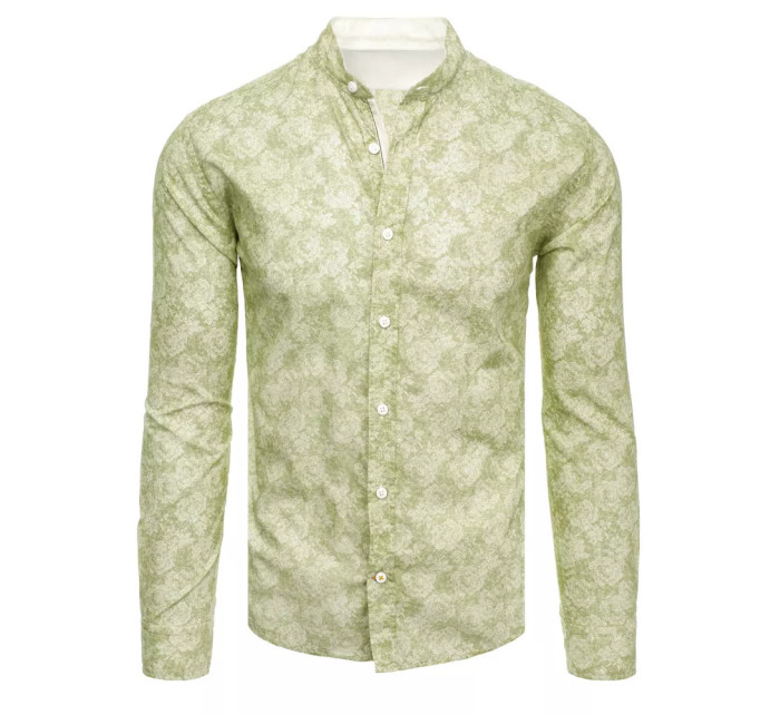 Zelená pánska košeľa Dstreet DX2303