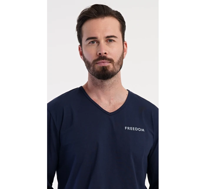 Pánske pyžamo dlhé Freedom Pánske pyžamo dlhé Freedom