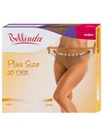 Pančuchové nohavice pre nadmerné veľkosti PLUS SIZE 20 DEN - Bellinda - amber Pančuchové nohavice pre nadmerné veľkosti PLUS SIZE 20 DEN - Bellinda - amber