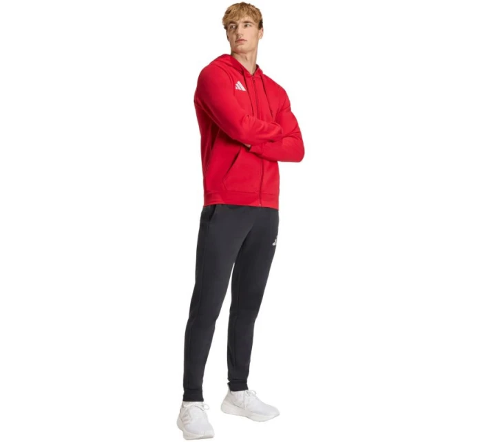Pánska mikina adidas Entrada 26 FZ Hoody červená KF5944 pánska