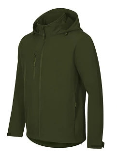 Pánska softshellová bunda Trail (vojenská)