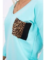 Mätová sada s leopardím potlačou Mätová sada s leopardím potlačou