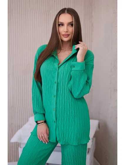 2-dielna skladaná súprava svetlo zelená