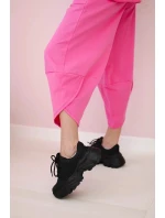 Bavlněná mikina kalhoty set světle růžová Bavlněná mikina kalhoty set světle růžová