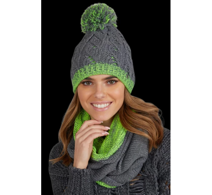 Dámska čiapka K.15.13.06S-2 šedá - Kamea Dámska čiapka K.15.13.06S-2 šedá - Kamea