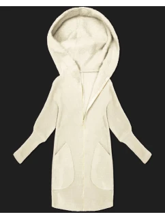 Bunda z alpaky s kapucňou (19905.1)