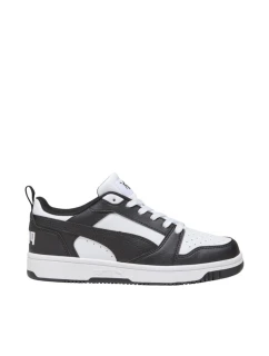 Dětské boty Rebound Lo Mid white and black 01 model 21396401 - Puma