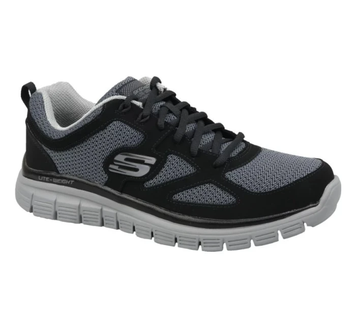 Topánky Skechers Burns Agoura M 52635-BKGY Topánky Skechers Burns Agoura M 52635-BKGY