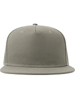 Atlantis Headwear Snap Five-S 5-panelová bejzbalová čiapka 33.0256 sivá Atlantis Headwear Snap Five-S 5-panelová bejzbalová čiapka 33.0256 sivá
