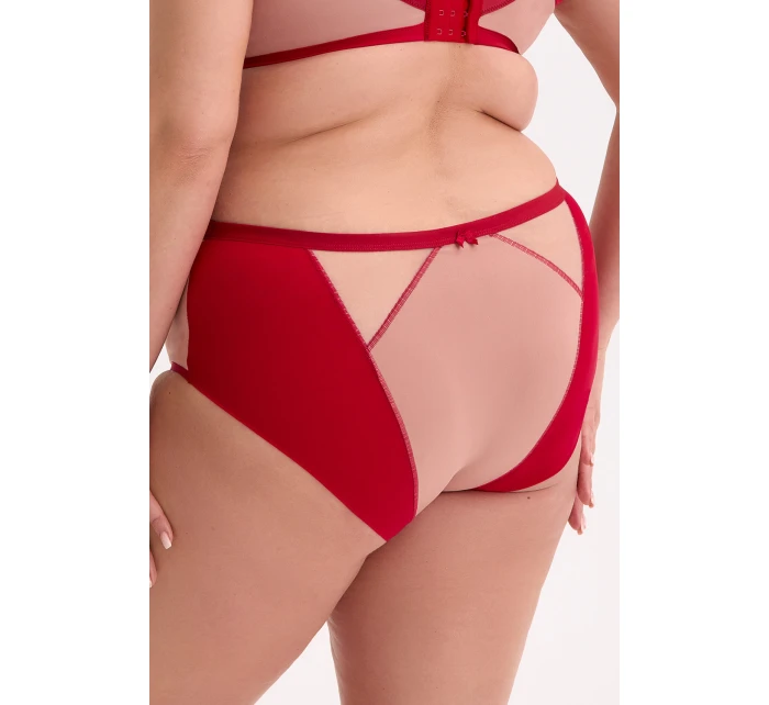 Gaia 1273P Aina farba: červená-mocha