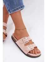 Dámské žabky Světle růžové Oliena