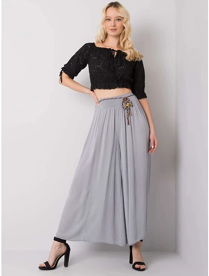 Dámské kalhoty TW SP BI model 17462074 šedé - FPrice Dámské kalhoty TW SP BI model 17462074 šedé - FPrice