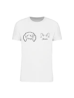 Personalizované dámské tričko se zvířecímí oušky