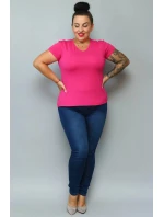 Dámská halenka  růžová  model 18885186 - Karko