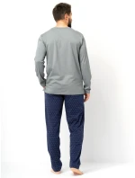 Pánske pyžamo Key MNS 612 B25 long/r M-2XL