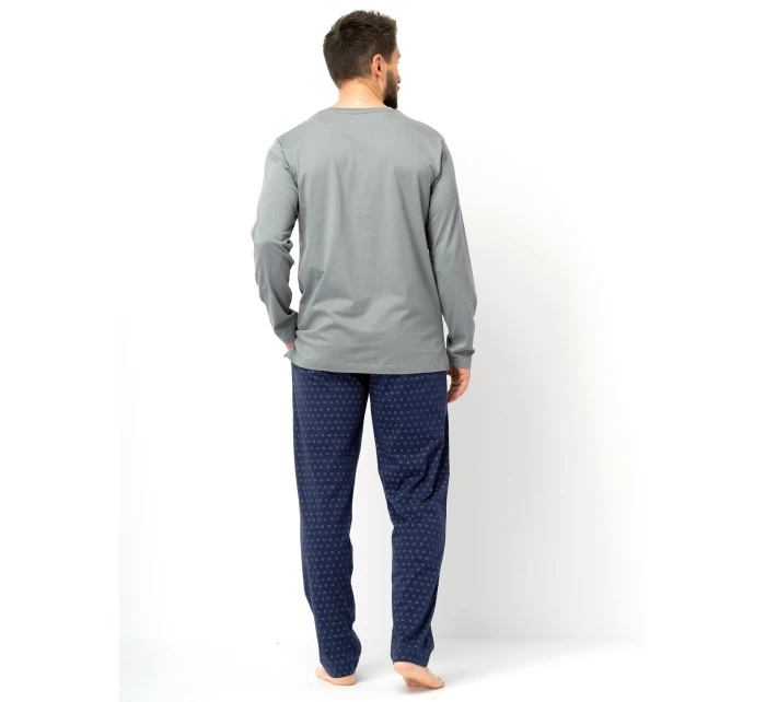 Pánske pyžamo Key MNS 612 B25 long/r M-2XL