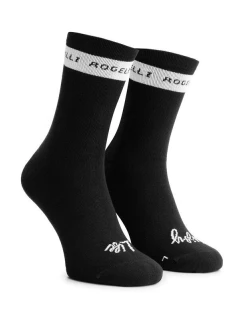 Rogelli CASUAL STRIPE ponožky čierne 36-39