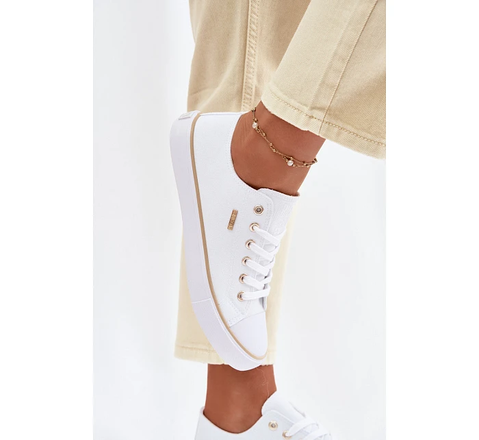 Dámské nízké tenisky Big Star TT274772 Bílé