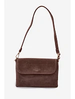 Malá Kabelka z Eko semiše Tmavě béžová model 22111528 - Flora&Co