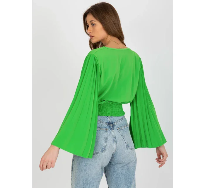 Blúzka DHJ BZ 16503.30x svetlo zelená