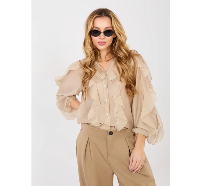 IT košeľa KS 29035.50 béžová IT košeľa KS 29035.50 béžová