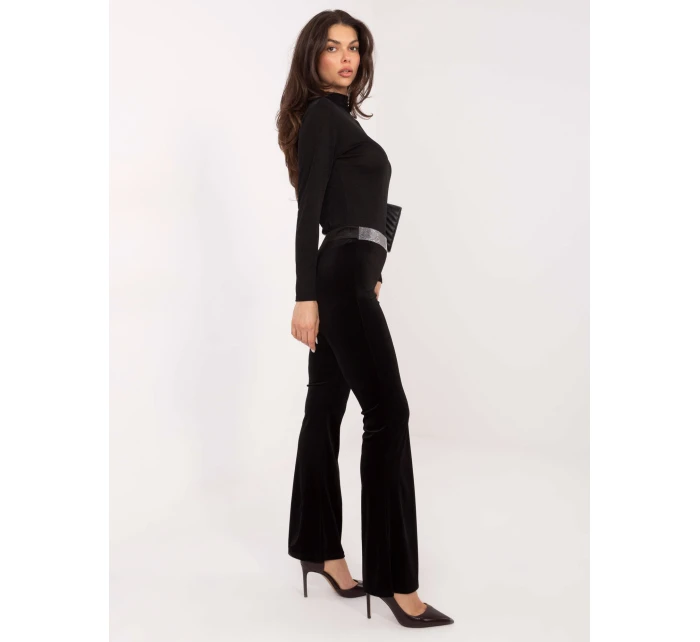 Spodnie IT SP model 21776331 czarny - FPrice Spodnie IT SP model 21776331 czarny - FPrice