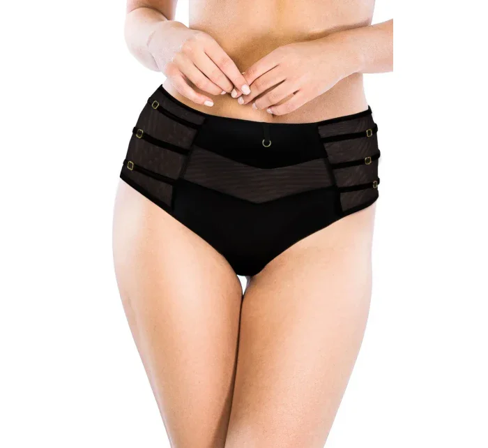 Vysoké dámske nohavičky NAKED 19064 BLACK