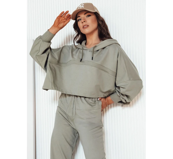 Dámská tepláková souprava olivová Dstreet model 21975270 - FashionStreet
