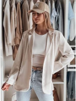 Dámska nadrozmerná bunda RESIDAL light beige FashionStreet PY0122 Dámska nadrozmerná bunda RESIDAL light beige FashionStreet PY0122