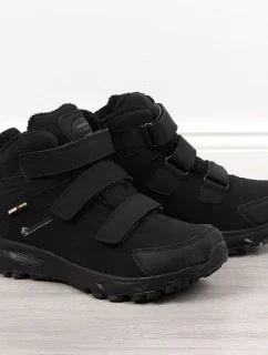 American Club M AM855 čierna zateplená treková obuv