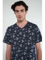 Vamp - Nočná košeľa s krátkym rukávom 20643 - Vamp