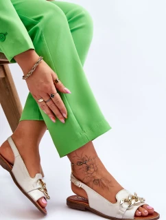 Dámské kožené sandály Lewski Boty model 21615996 - Boto