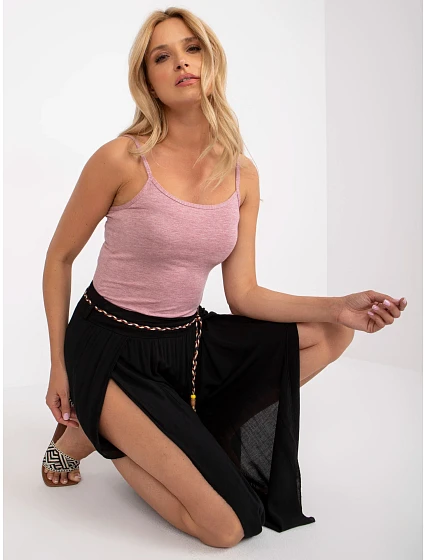 Dámský top BR TP model 17413898 tmavě růžový - FPrice Dámský top BR TP model 17413898 tmavě růžový - FPrice