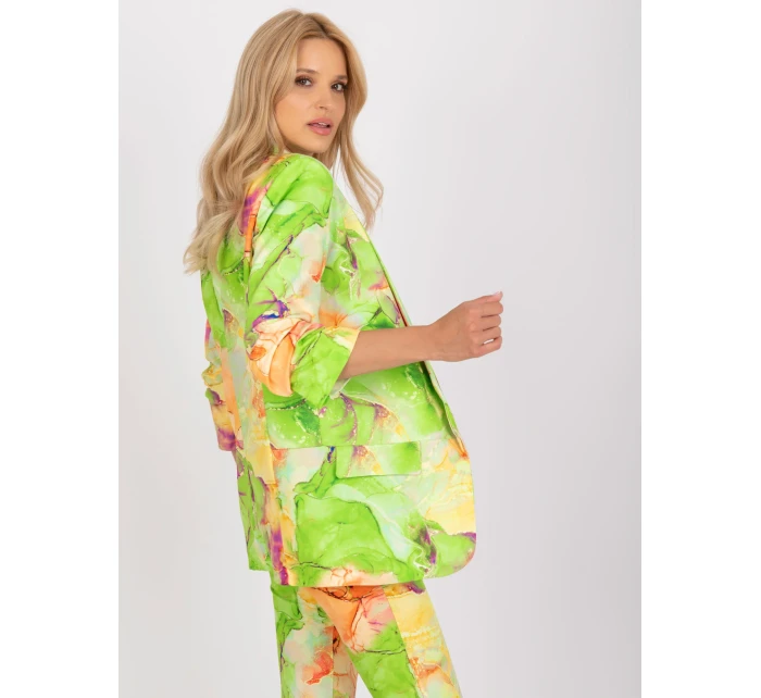 Dámske sako DHJ MA 7684A 1.22X svetlo zelená Dámske sako DHJ MA 7684A 1.22X svetlo zelená