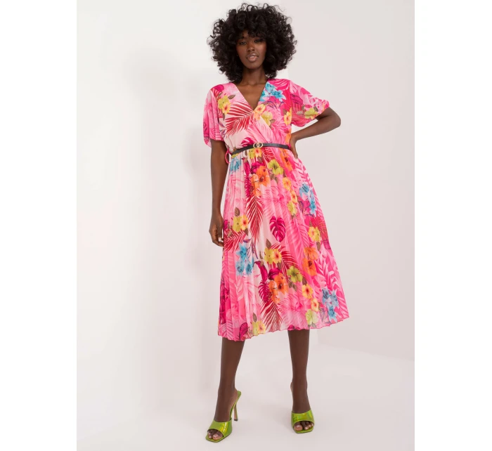 Šaty DHJ SK 13162 4.32 ružová Šaty DHJ SK 13162 4.32 ružová