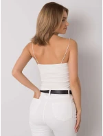 Dámský top FN TP model 15580661 ecru - FPrice Dámský top FN TP model 15580661 ecru - FPrice