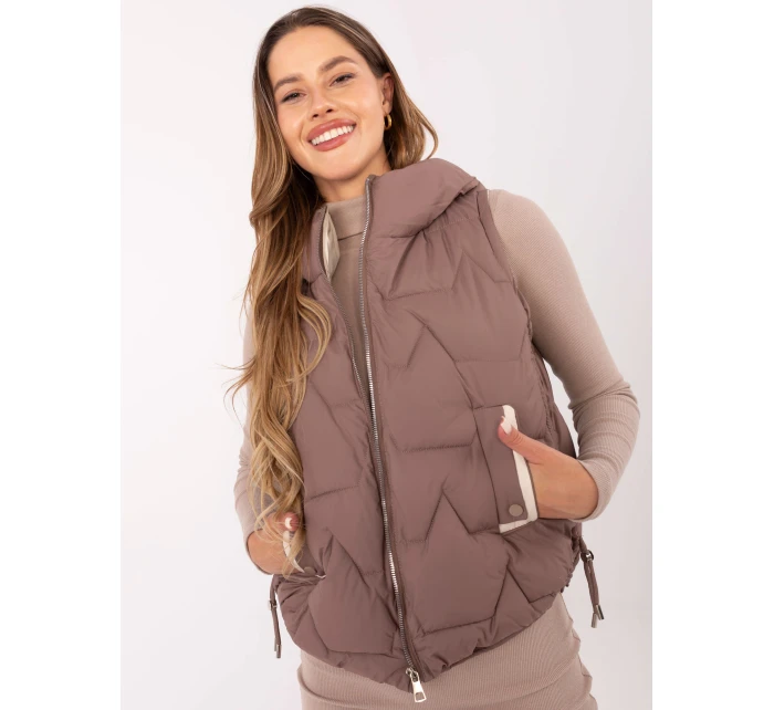 Kamizelka MBM KZ model 21217625 brązowy - FPrice