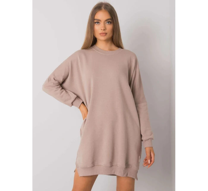 Šaty RV SK model 16197703 tmavě lila - FPrice Šaty RV SK model 16197703 tmavě lila - FPrice