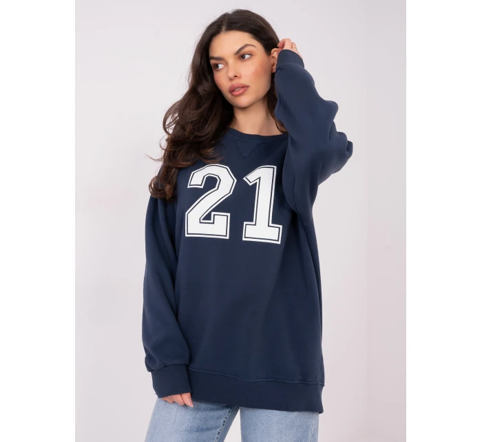 Bluza WT BL model 21859080 granatowy - FPrice Bluza WT BL model 21859080 granatowy - FPrice