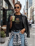 Dámske tričko There is only one queen black FashionStreet NX5035RY
