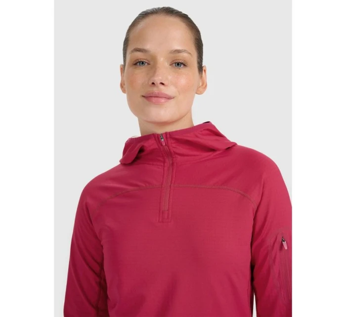 Dámská rychleschnoucí trekingová mikina model 21817049 - 4F Dámská rychleschnoucí trekingová mikina model 21817049 - 4F