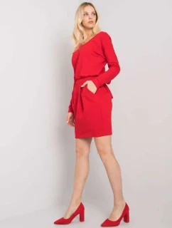 Šaty RV SK 6037.18x červená