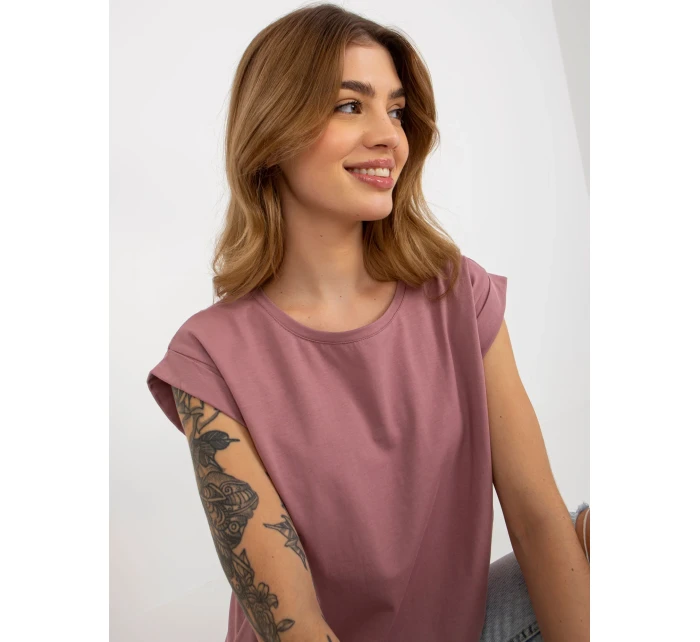 Tričko RV TS 4833.52 tmavo ružová